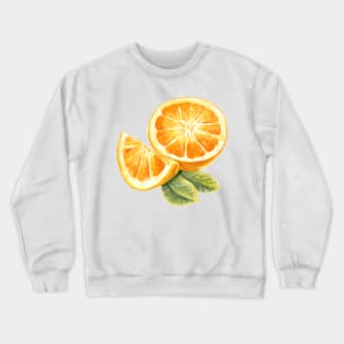 Orange fruit Crewneck Sweatshirt